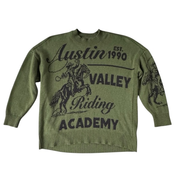 Anthropologie Maeve Oversized Austin Valley Riding Academy Sweater | MEDIUM - Picture 5 of 10